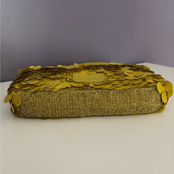 STAUD Yellow Sequin Timmy Bag - Picture 5 of 12